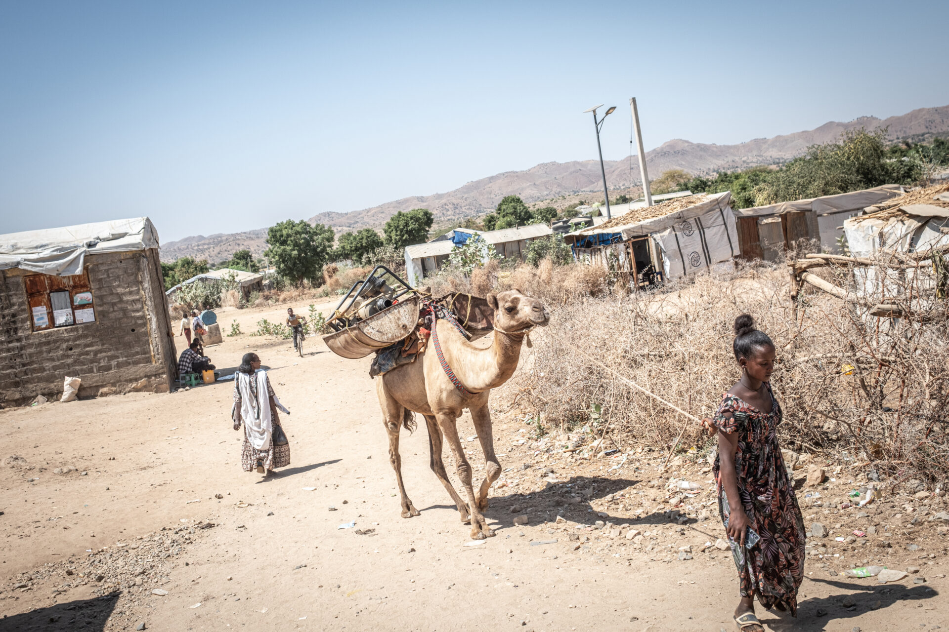 Ethiopian migrants in Libya