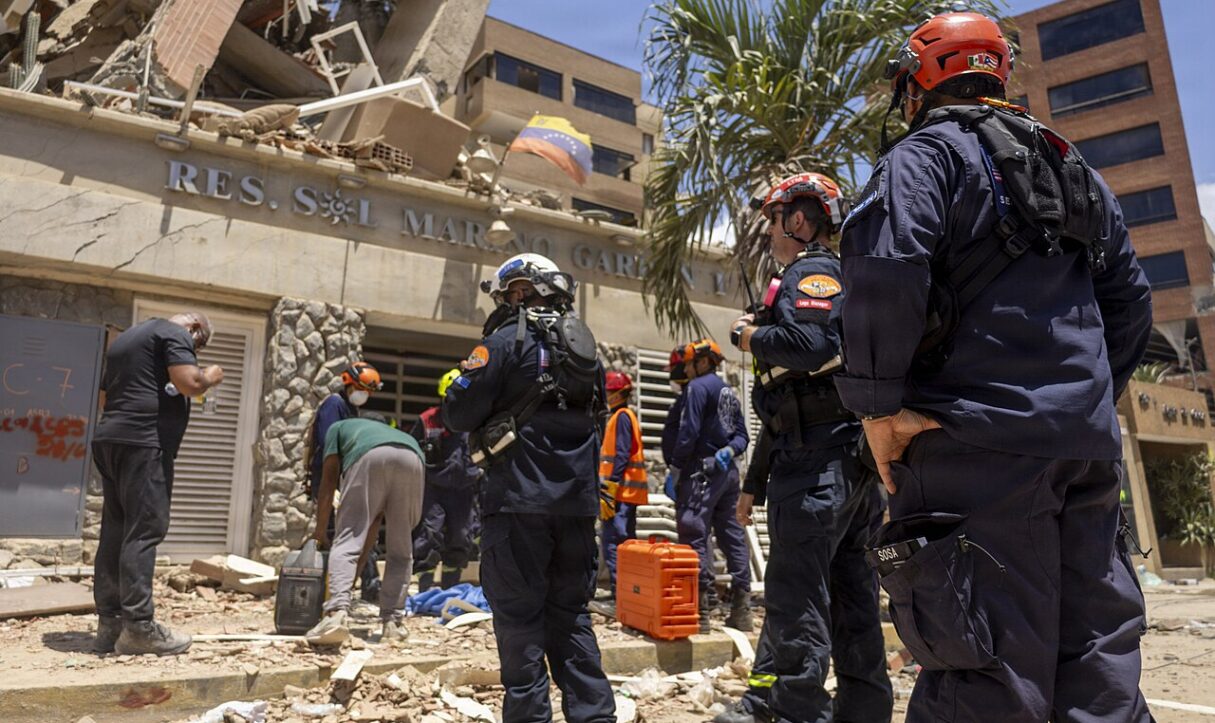 US personnel help in a search and rescue operation in La Guaira, Venezuela, in June 2026 (US Marine Corps/Wikimedia Commons)