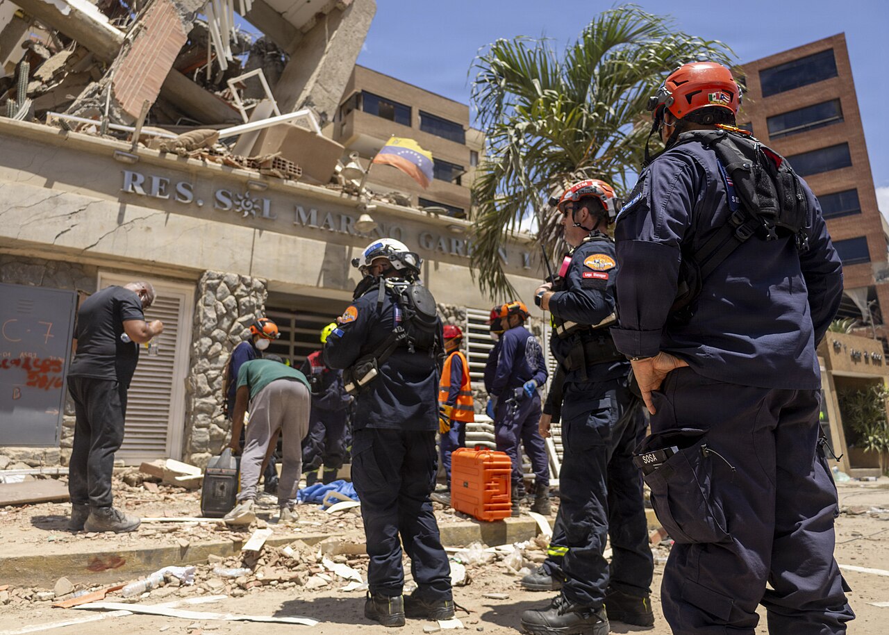 US personnel help in a search and rescue operation in La Guaira, Venezuela, in June 2026 (US Marine Corps/Wikimedia Commons)
