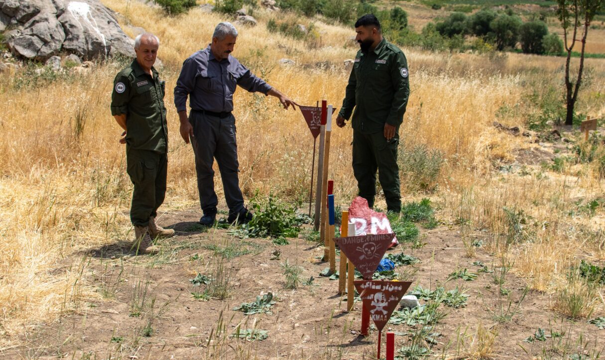 US aid cuts have put at jeopardy demining operations in Iraqi Kurdistan (Winthrop Rodgers)