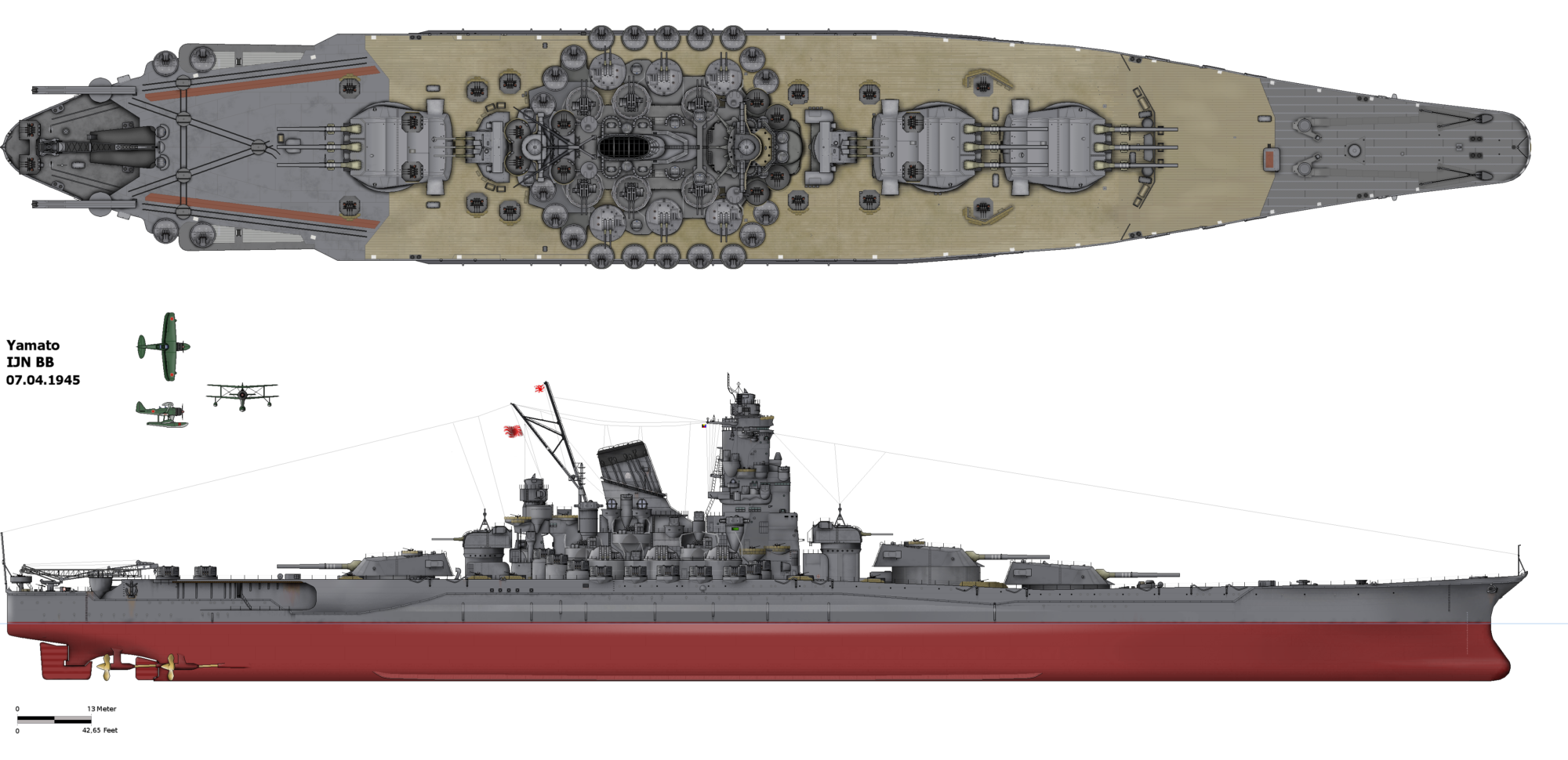japanese battleship yamato anime nuclear