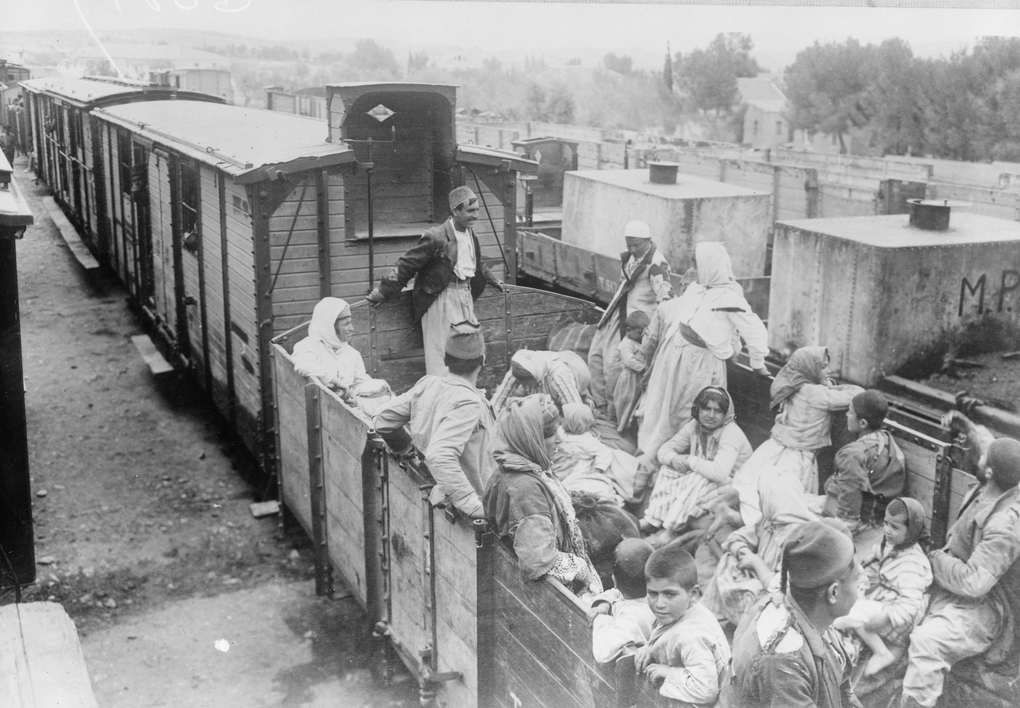 Armenian refugees in 1918