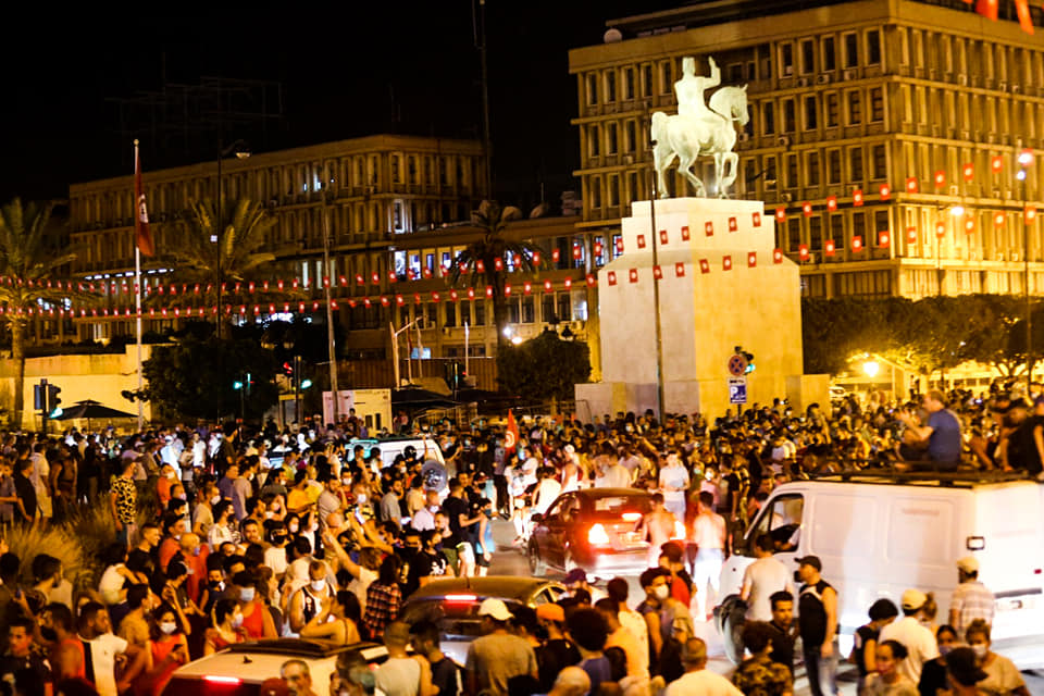 Tunisia, coup, protests, democracy