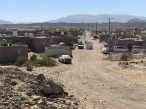 Al Jufainah camp, the largest IDP camp in Yemen.