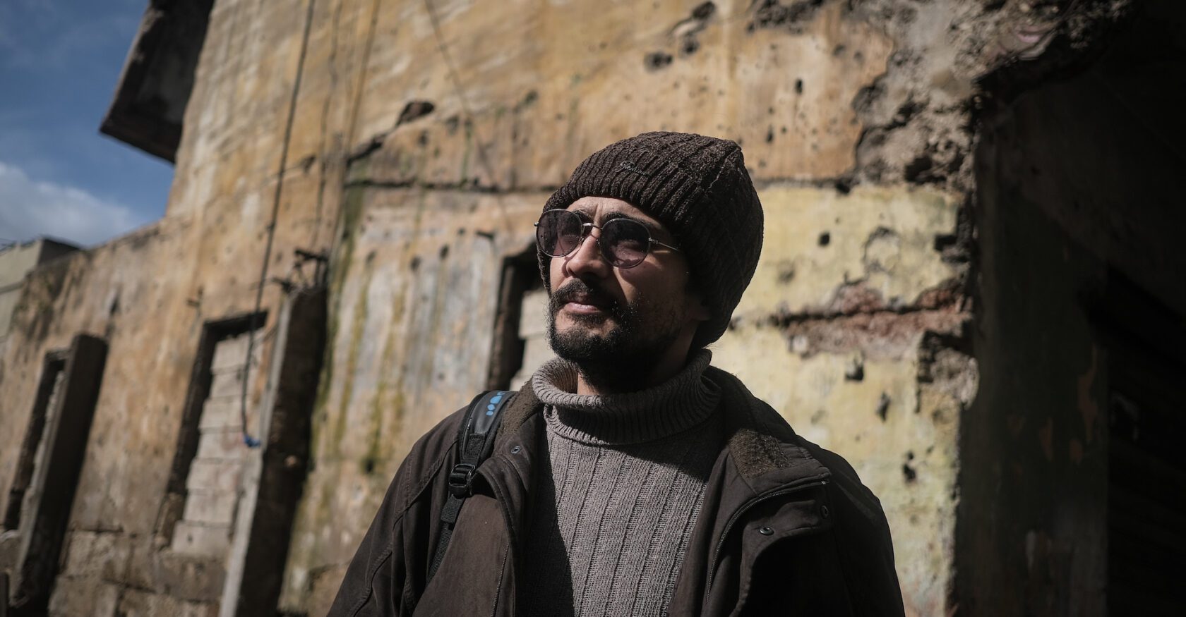 Riad Ismail El Ayoubi is a coordinator for the Right to Housing group in Tripoli (João Sousa)