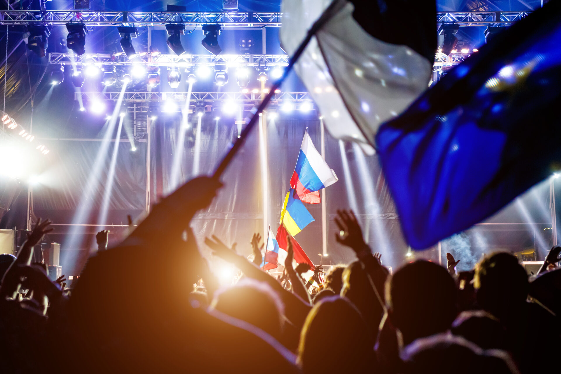 Russia, flag, songs