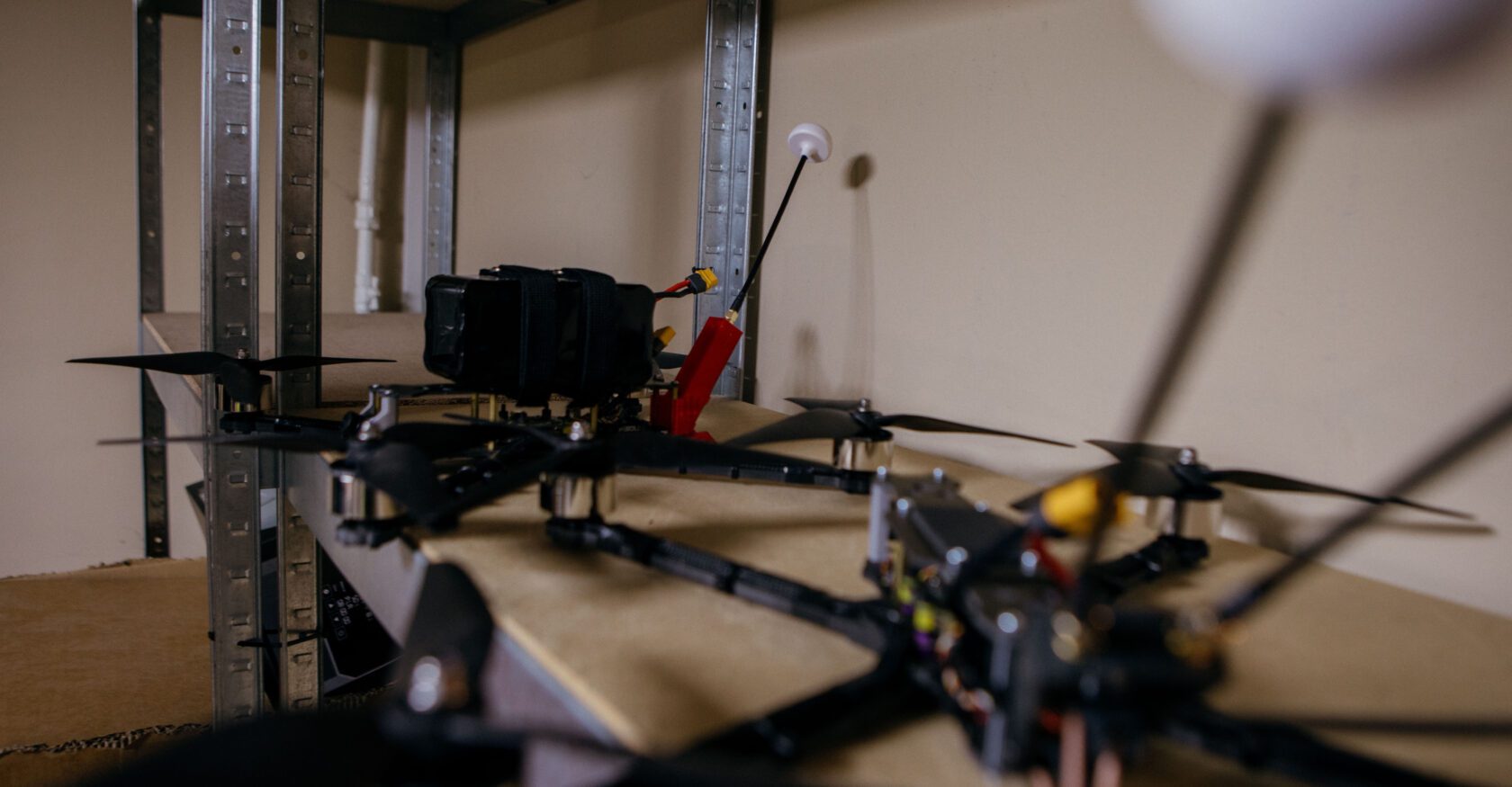 Kuripka 10” drones that will eventually be deployed on the frontlines