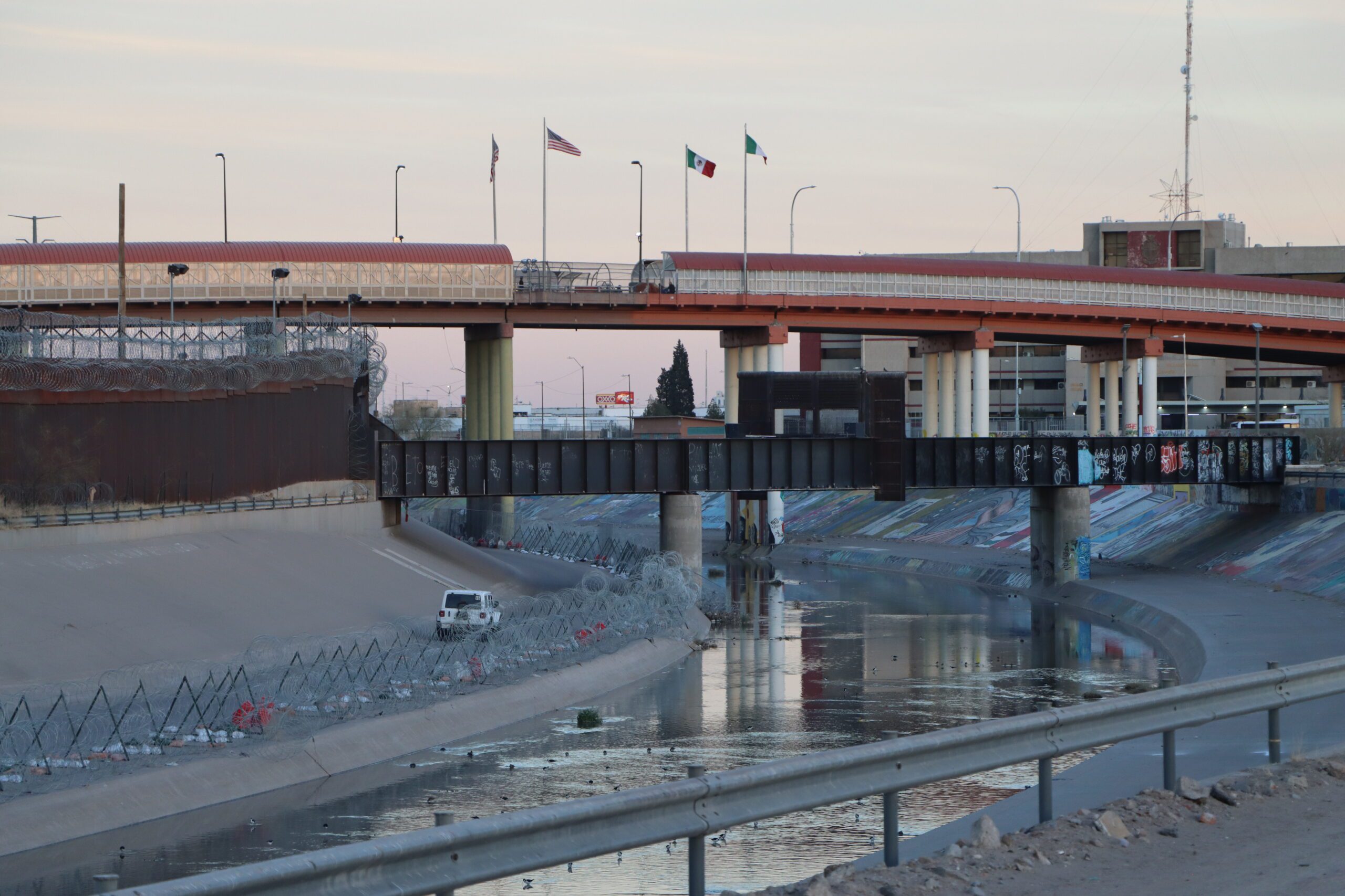 The US-Mexico border has undergone decades of militarization (Johannes Streeck)