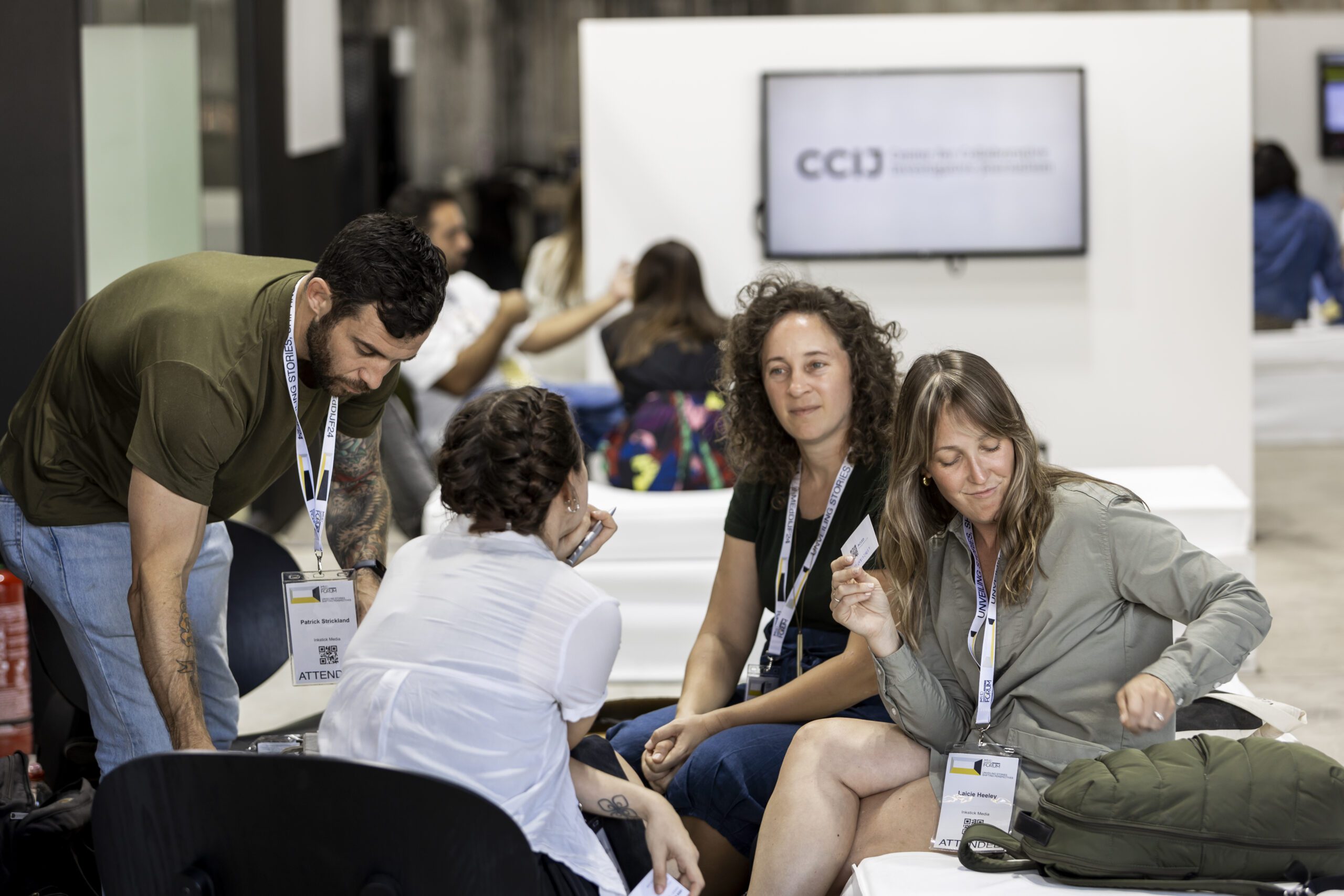 In September 2024, we participated in the annual iMEdD forum in Athens, Greece (Photo Credits: © 2024 Alex Grymanis, Christos Karagiorgakis/iMEdD)