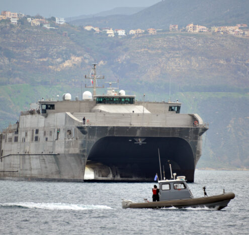 In Greece, Demonstrators Want the US Military Out