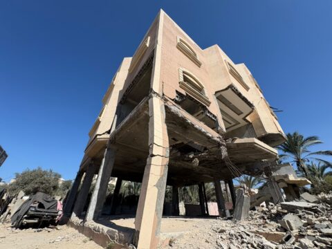 Families in Gaza Sleep in Buildings They Know Could Collapse