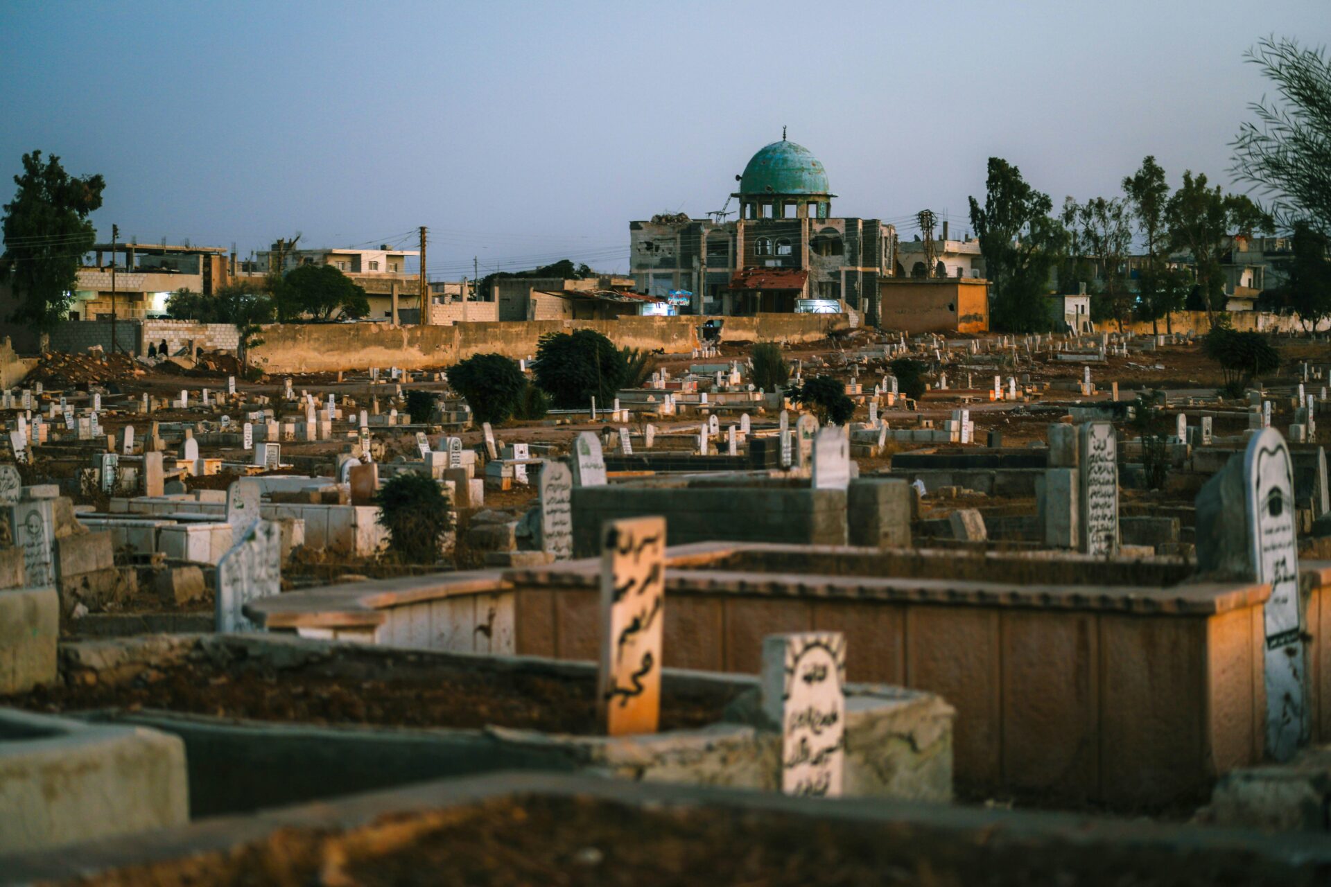 A photo shows the al-Bahar neighborhood of the Syrian city of Daraa in January 2022 (Mahmoud Sulaiman/Unsplash)