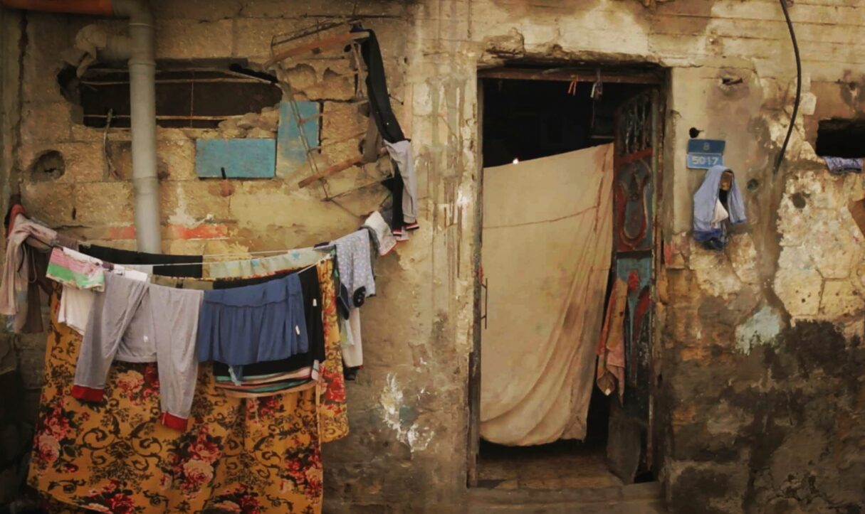 A photo shows a war-battered residence in the Gaza Strip, taken in February 2025 (Mohammed Ibrahim/Unsplash)