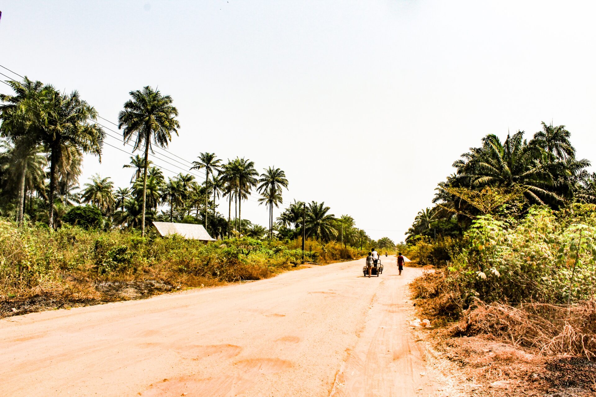 An open road in Eastern Nigeria
